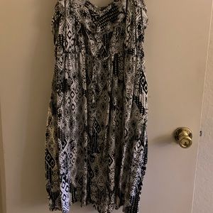 Torrid Hidden Skull Print Spaghetti Strap Dress